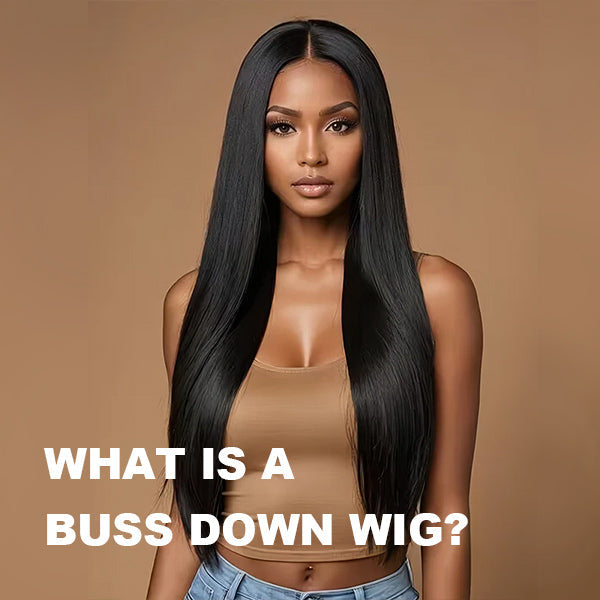 What Is a Buss Down Wig?