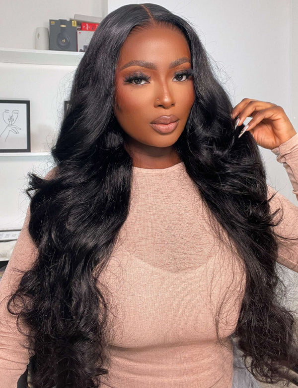 pre everything body wave glueless lace wigs