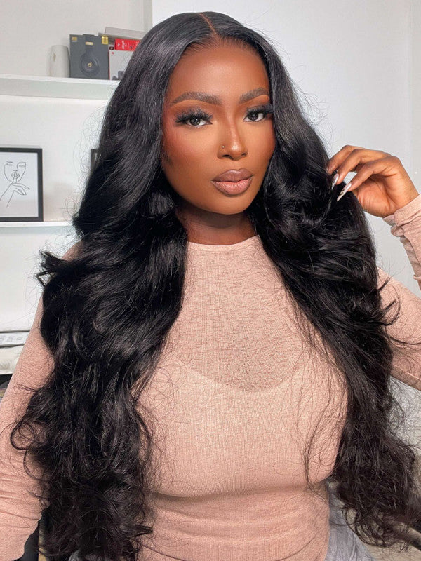 pre everything body wave glueless lace wigs