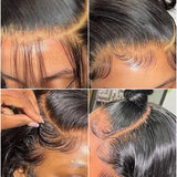 Wavymy Loose Wave 13x4 Lace Frontal Wigs Virgin Human Hair Wig Transparent Lace Wig