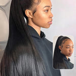 straight 360 glueless wig