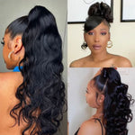 body wave ponytail