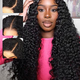 7x5 water wave glueless lace wigs