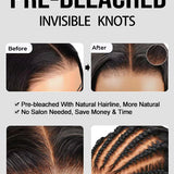 pre bleached knots wig