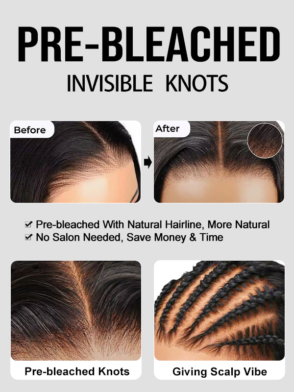 pre bleached knots wig