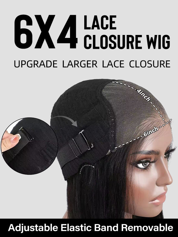 6x4 lace wear and go wigs