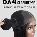Wavymy Pre-bleached Glueless HD Lace Wear & Go Kinky Curly Bob Wig Dome Cap 4x6 Lace Closure Wigs 180% Denisity