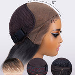 drawstring wear and go glueless 13x6 lace wig