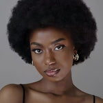 Afro kinky curly pixie wig 12 inch