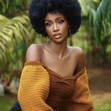 kinky curly pixie wig