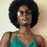 Afro pixie wig