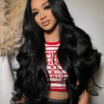 body wave HD lace glueless wig human hair