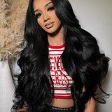 body wave HD lace glueless wig human hair