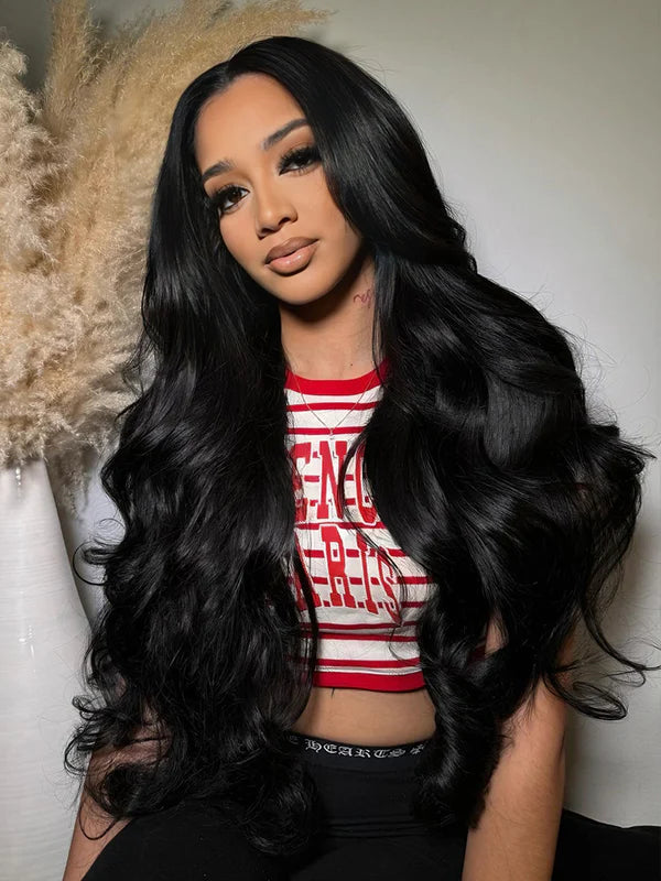 body wave HD lace glueless wig human hair