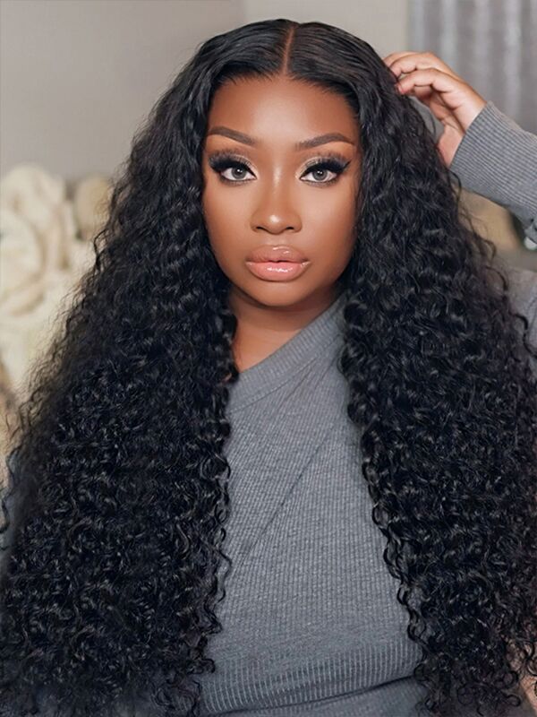 Wavymy M-Cap 9x6 Swiss HD Lace Wear & Go Glueless Water Wave Pre-bleac