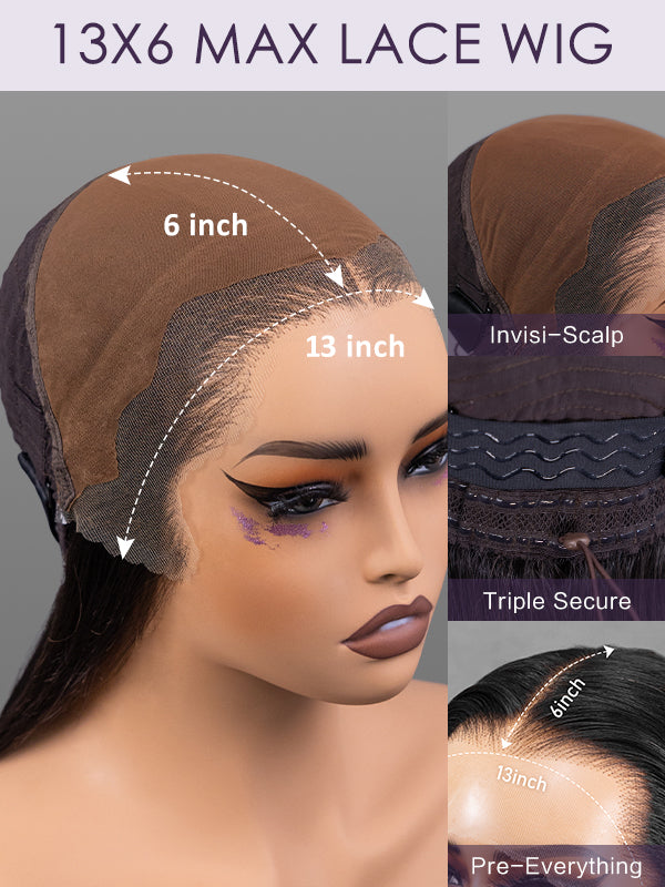wear and go glueless 13x6 max lace wig