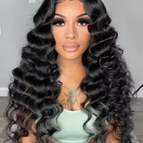 Wavymy 6x4 HD Lace Closure Wear Go Wigs Glueless Loose Deep Wave Wig 180% Beginner Friendly Wig