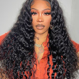 Wavymy 6x4 HD Lace Closure Wear Go Wigs Glueless Loose Deep Wave Wig 180% Beginner Friendly Wig