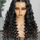 Wavymy 6x4 HD Lace Closure Wear Go Wigs Glueless Loose Deep Wave Wig 180% Beginner Friendly Wig
