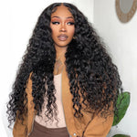 wear go water wave 9x6 HD lace glueless wig human hair