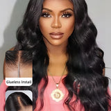 body wave glueless hd lace wigs