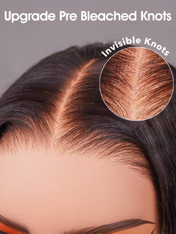 glueless bleached knots wig
