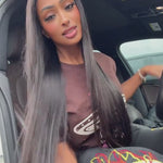 HD lace glueless wig human hair video