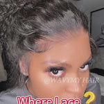 flawless and natural water wave 360 glueless wig
