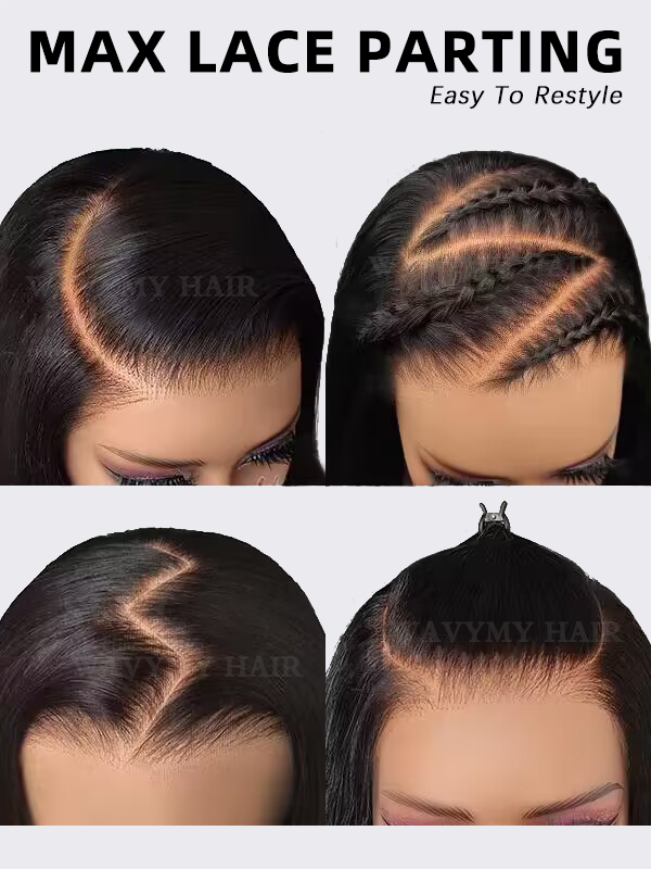 wear go glueless water wave 9x6 lace wig max parting