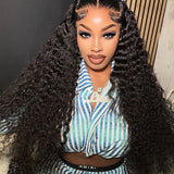 Wavymy Deep Wave M-Cap 9x6 Lace Wear & Go Glueless Wigs Pre-Everything Wigs 180% Density