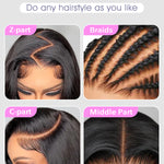13x4 lace front wig: max free parting