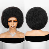 fluffy explosion pixie wig