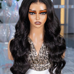 human hair body wave HD glueless lace wigs