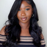 glueless c part body wave layered wigs