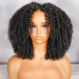 Wavymy Finger Curly M-Cap 9x6 Lace Wear & Go Glueless Wigs Pre-plucked Wig 250% Density