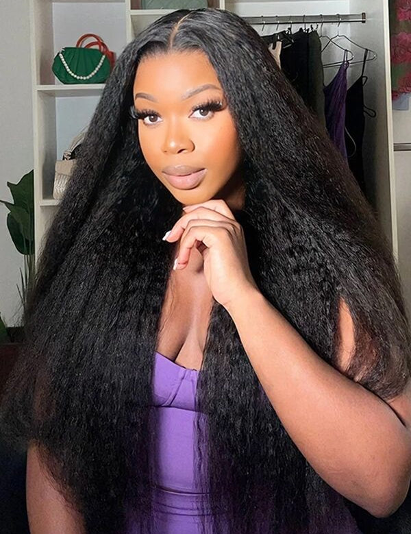 kinky straight drawstring pre everything wigs