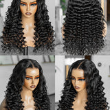 Wavymy 6x4 HD Lace Closure Wear Go Wigs Glueless Loose Deep Wave Wig 180% Beginner Friendly Wig