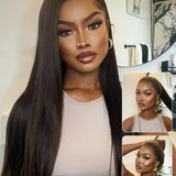 straight drawstring 360 glueless wig