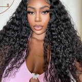 Wavymy Deep Wave M-Cap 9x6 Lace Wear & Go Glueless Wigs Pre-Everything Wigs 180% Density