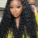 Wavymy HD Lace Wear & Go Wigs Dome Cap Glueless Deep Wave 4x6 Lace CLosure Wig 180% Density
