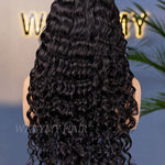 7x5 lace nature wave glueless 250% density wig back view