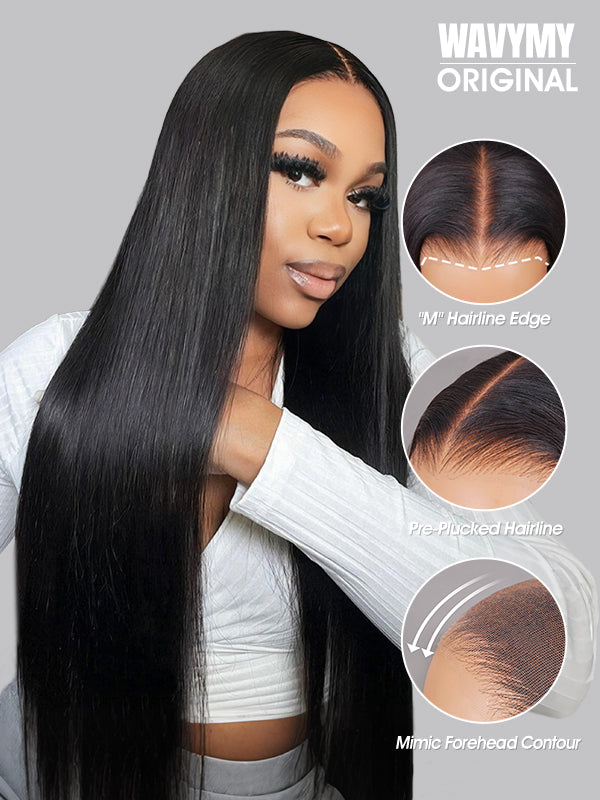 HD lace glueless wig human hair