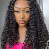 Wavymy Natural Look HD Lace Wigs Water Wave 5x5 Lace Closure Wig