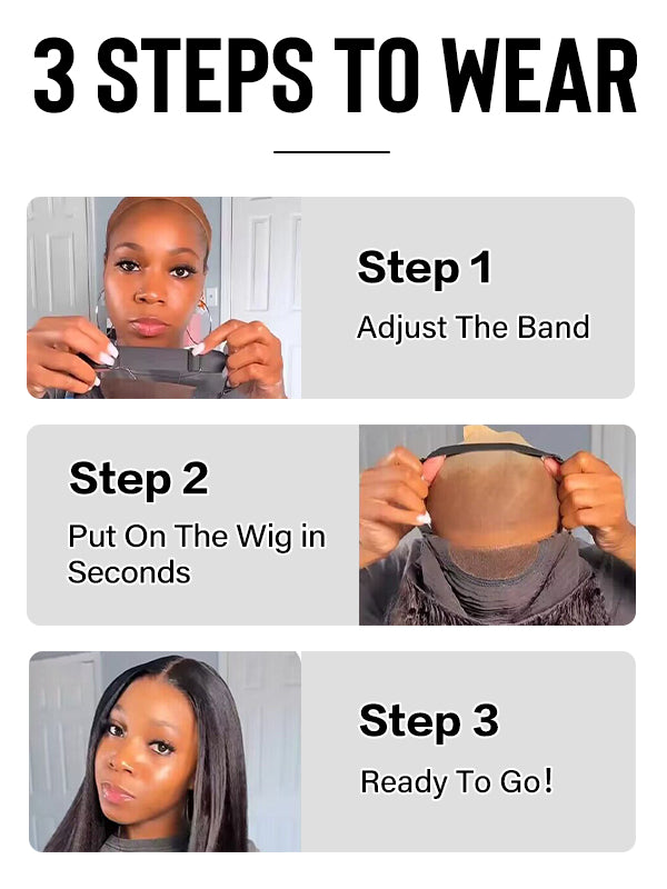 how to instal a wear go glueless 9x6 lace wig