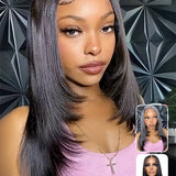 lace trendy layered wigs 