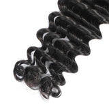 Wavymy Loose Deep Wave Virgin Hair Weave 3 Bundles With 13x6 Lace Frontal