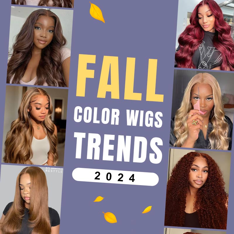 Fall Color Wigs Trends 2024