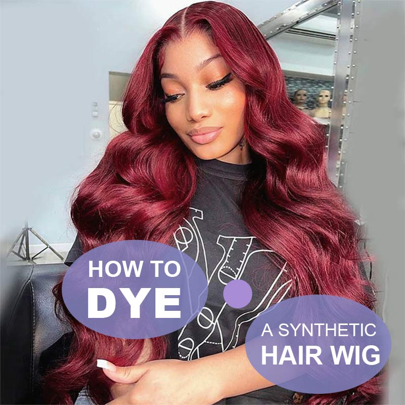 How To Dye A Synthetic Hair Wig