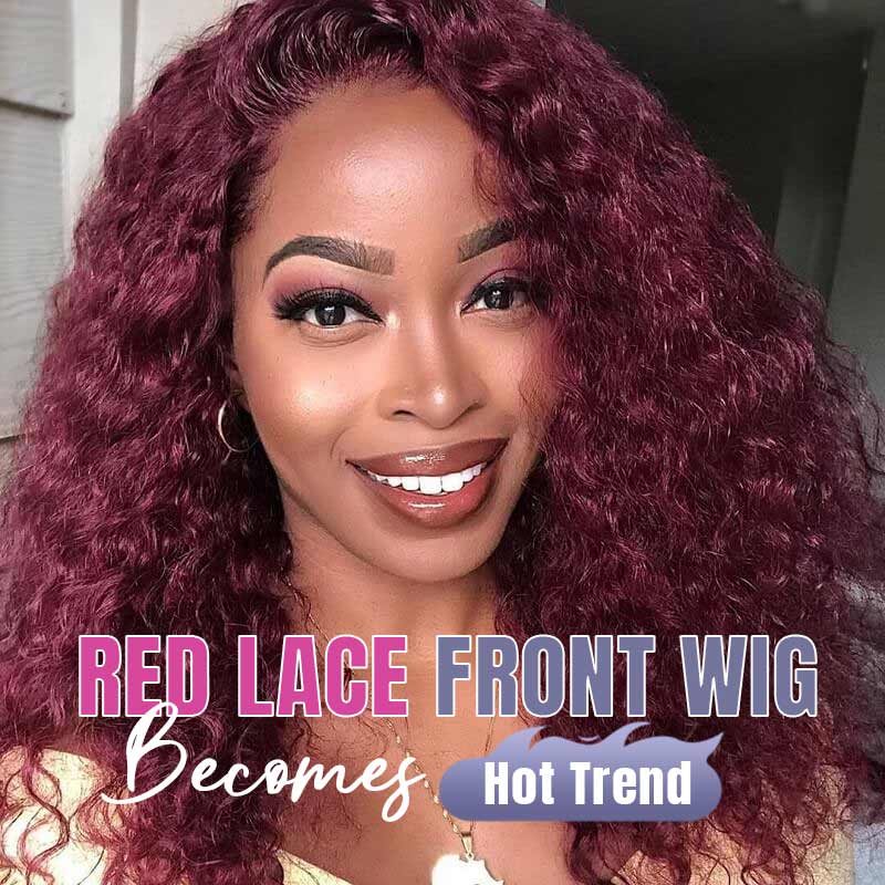 Red Lace Front Wig Becomes A Hot Trend