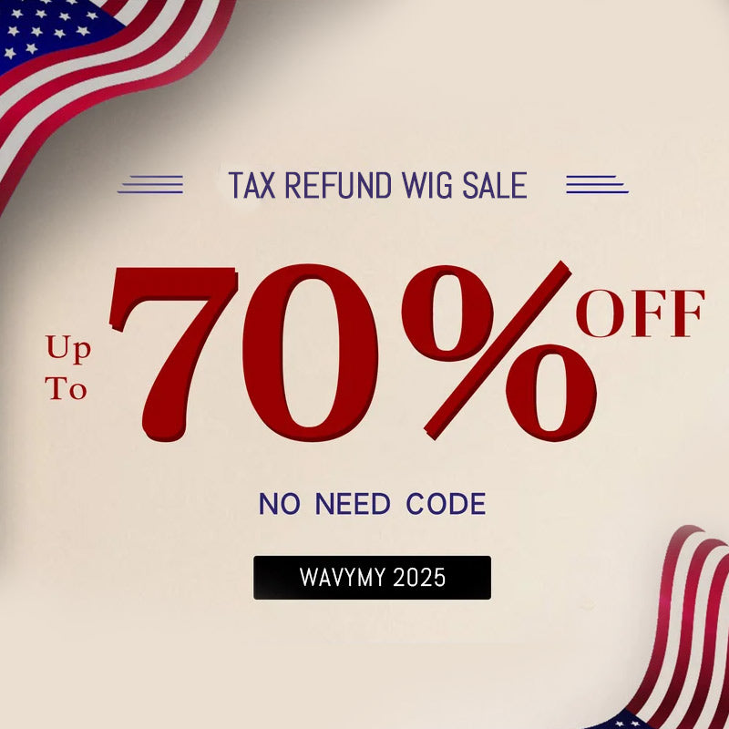 Wavymy Hair Tax Refund Wig Sale 2025: Up To 70% Off